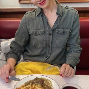 ZARA Green Cargo Shirt